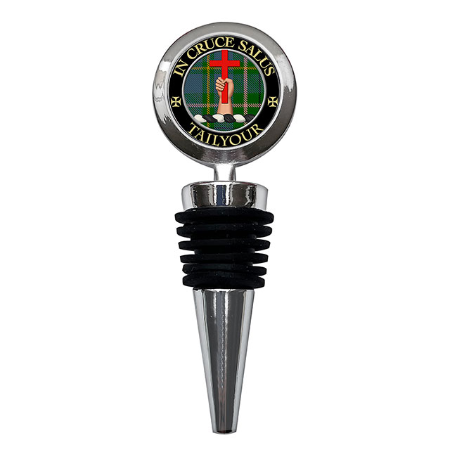 Tailyour Scottish Clan Crest Bottle Stopper