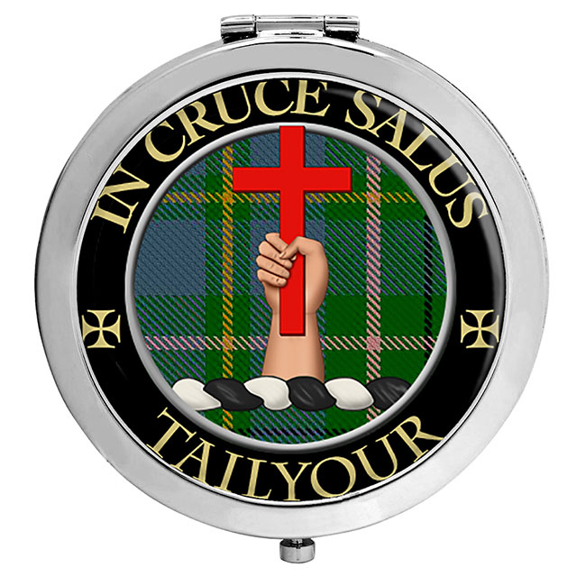 Tailyour Scottish Clan Crest Compact Mirror