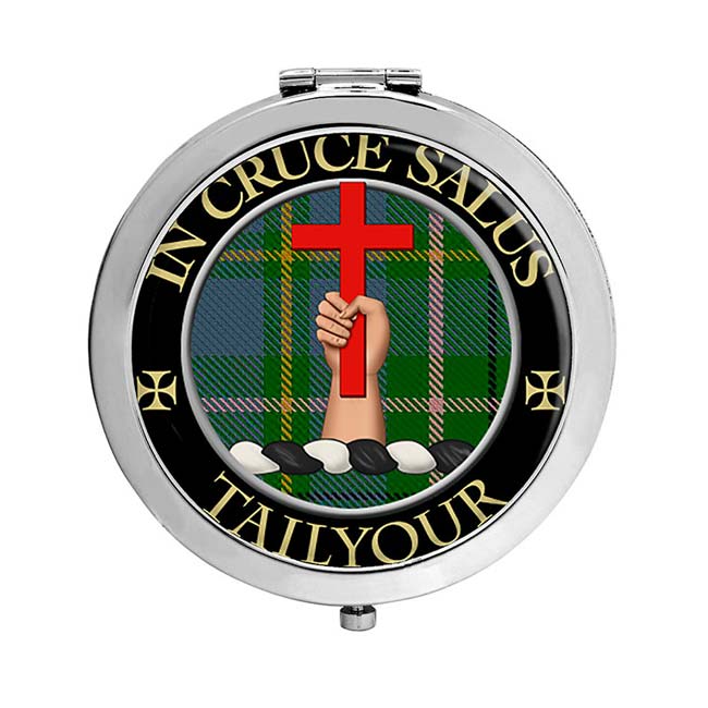 Tailyour Scottish Clan Crest Compact Mirror