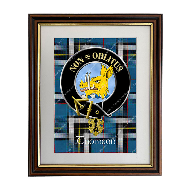 Thomson (Mactavish Scottish Clan Crest Framed Print