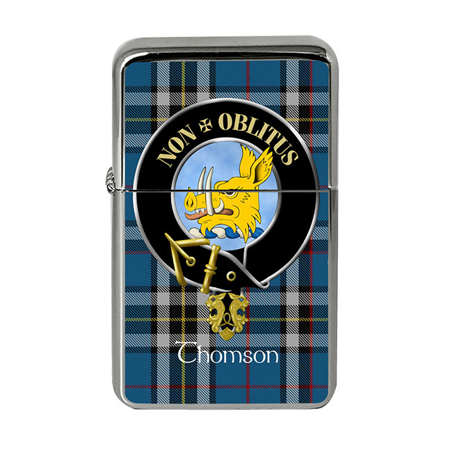 Thomson (Mactavish) Scottish Clan Crest Flip Top Lighter