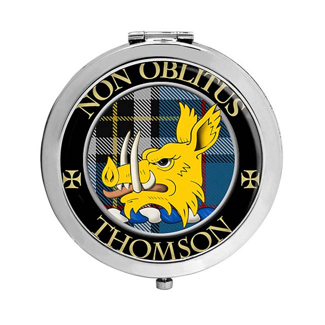 Thomson (Mactavish) Scottish Clan Crest Compact Mirror