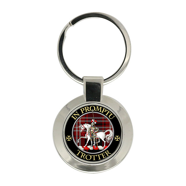 Trotter Scottish Clan Crest Key Ring