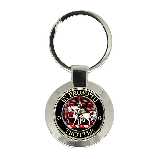 Trotter Scottish Clan Crest Key Ring