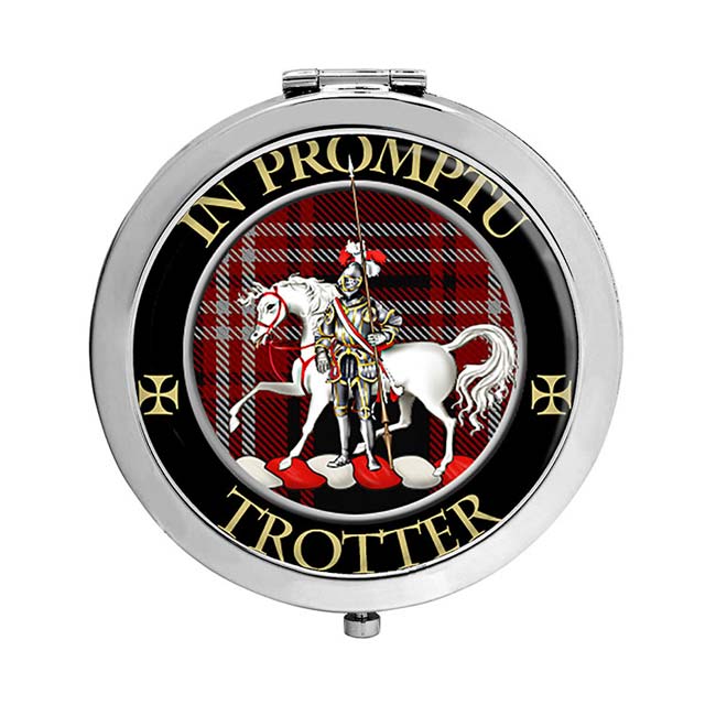 Trotter Scottish Clan Crest Compact Mirror