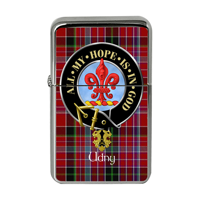 Udny Scottish Clan Crest Flip Top Lighter
