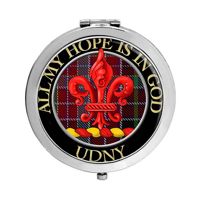 Udny Scottish Clan Crest Compact Mirror