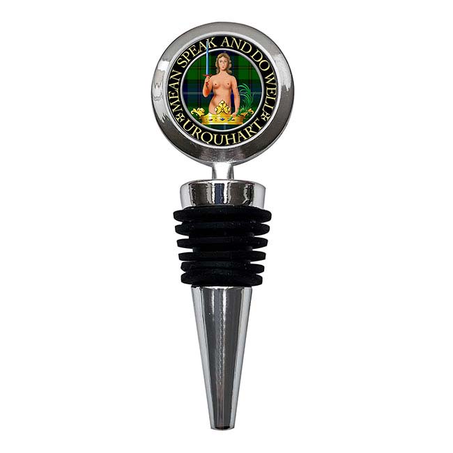 Urquhart Scottish Clan Crest Bottle Stopper