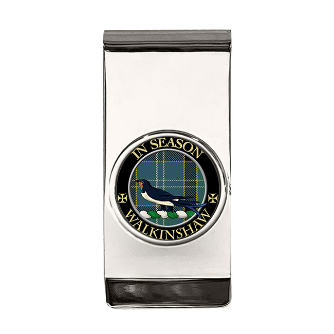 Walkinshaw Scottish Clan Crest Money Clip