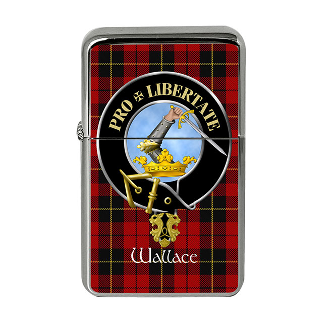 Wallace Scottish Clan Crest Flip Top Lighter
