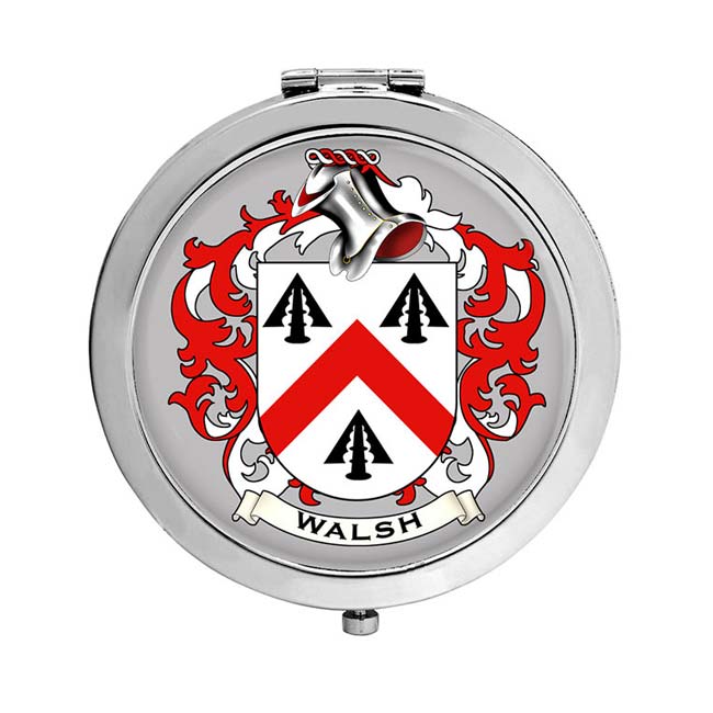 Walsh (Ireland) Coat of Arms Compact Mirror