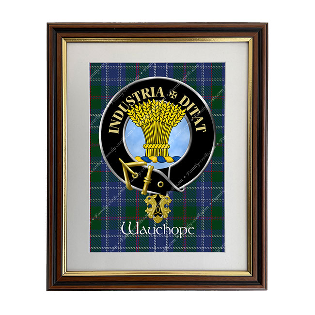 Wauchope Scottish Clan Crest Framed Print