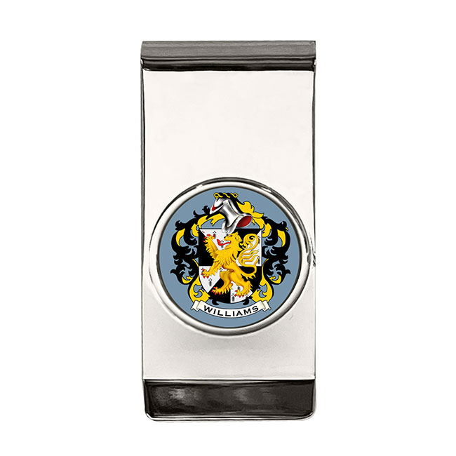 Williams (Wales) Coat of Arms Money Clip