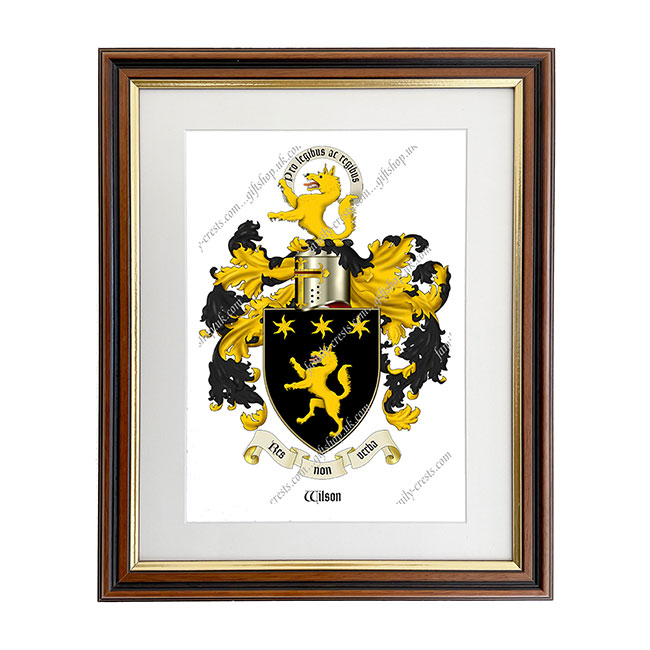 Wilson (England) Coat of Arms Framed Print