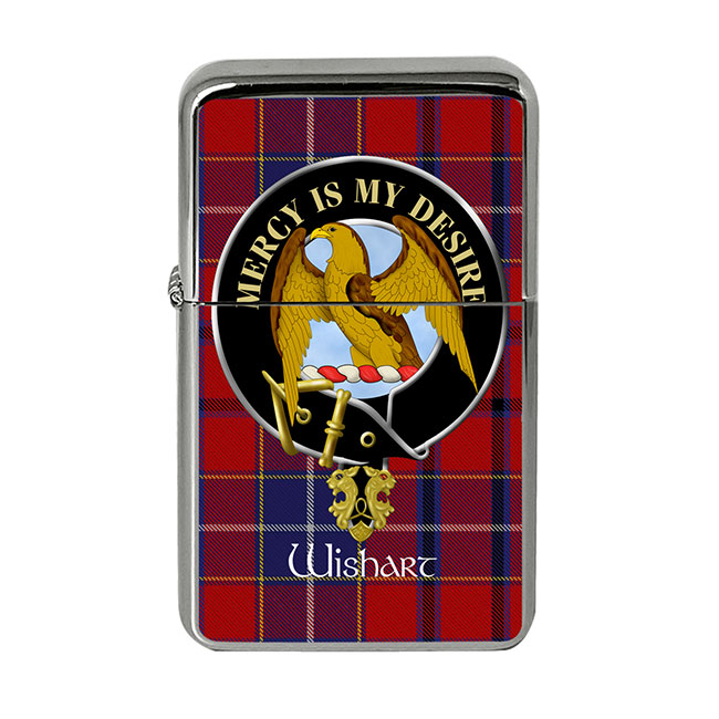 Wishart Scottish Clan Crest Flip Top Lighter