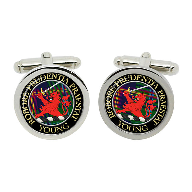 Young Scottish Clan Crest Cufflinks