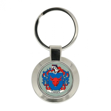 Larsen (Denmark) Coat of Arms Key Ring