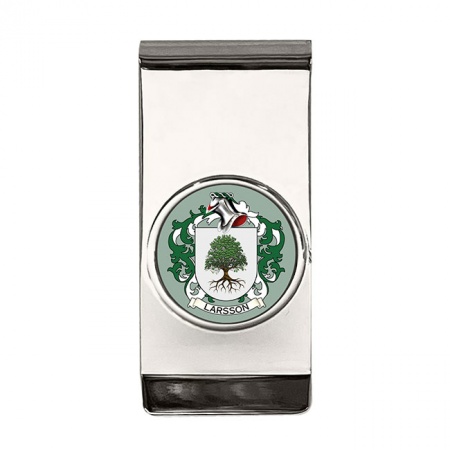 Larsson (Sweden) Coat of Arms Money Clip