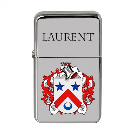 Laurent (France) Coat of Arms Flip Top Lighter