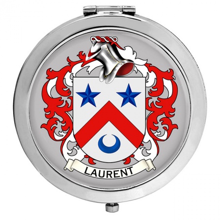 Laurent (France) Coat of Arms Compact Mirror