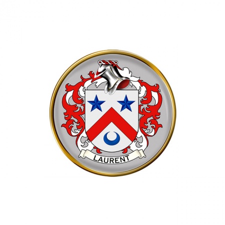 Laurent (France) Coat of Arms Pin Badge