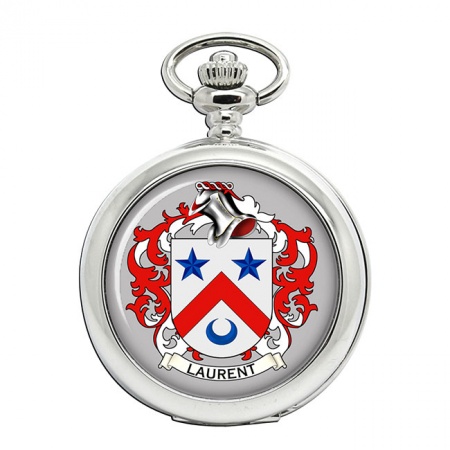 Laurent (France) Coat of Arms Pocket Watch