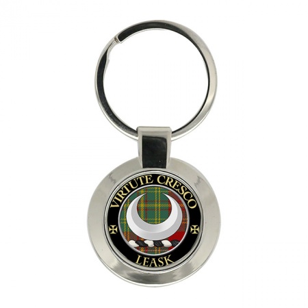 Leask Scottish Clan Crest Key Ring