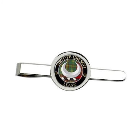 Leask Scottish Clan Crest Tie Clip