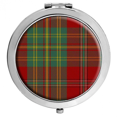 Leask Scottish Tartan Compact Mirror