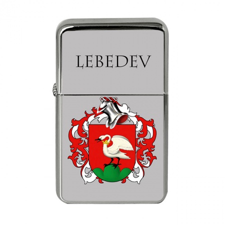 Lebedev (Russia) Coat of Arms Flip Top Lighter