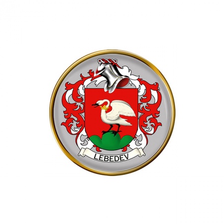 Lebedev (Russia) Coat of Arms Pin Badge