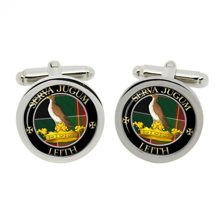 Leith Scottish Clan Crest Cufflinks