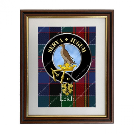 Leith Scottish Clan Crest Framed Print