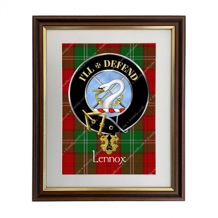 Lennox Scottish Clan Crest Framed Print