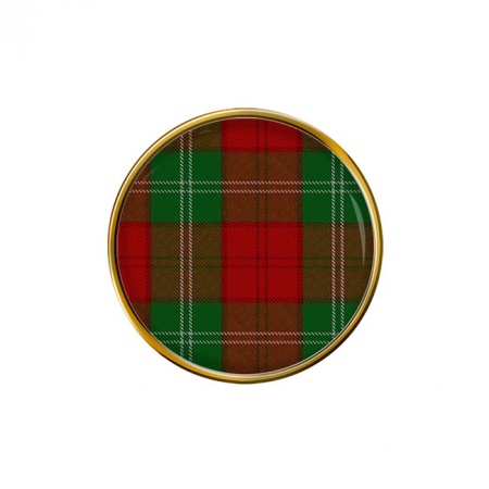 Lennox Scottish Tartan Pin Badge