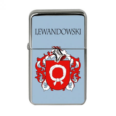 Lewandowski (Poland) Coat of Arms Flip Top Lighter