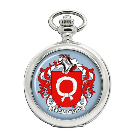 Lewandowski (Poland) Coat of Arms Pocket Watch