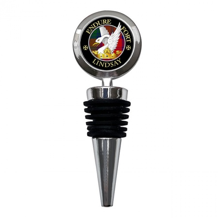 Lindsay Scottish Clan Crest Bottle Stopper