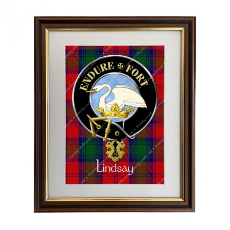 Lindsay Scottish Clan Crest Framed Print