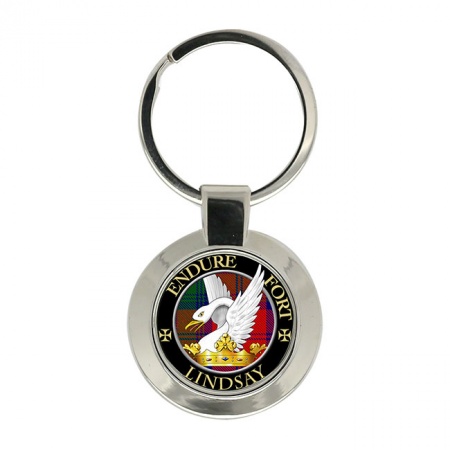 Lindsay Scottish Clan Crest Key Ring