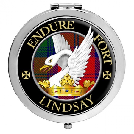 Lindsay Scottish Clan Crest Compact Mirror