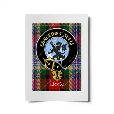 Little Scottish Clan Crest Ready to Frame Print