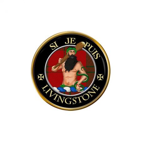 Livingstone Scottish Clan Crest Pin Badge