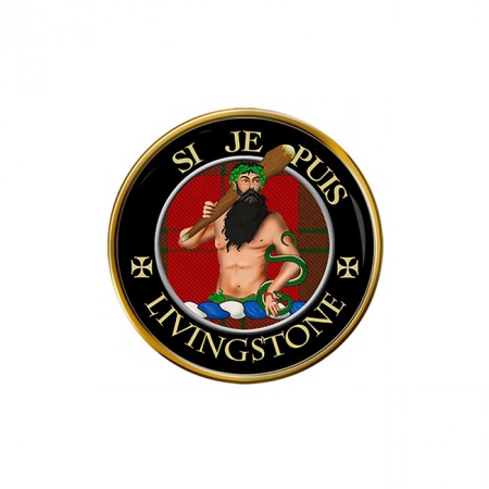Livingstone Scottish Clan Crest Pin Badge