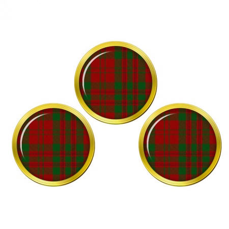 Livingstone Scottish Tartan Golf Ball Markers