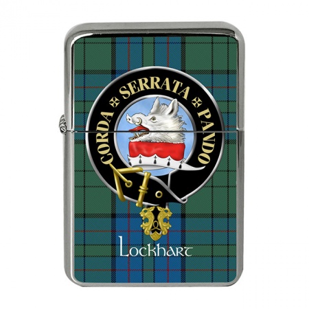 Lockhart Scottish Clan Crest Flip Top Lighter