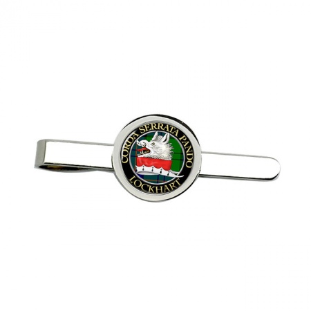 Lockhart Scottish Clan Crest Tie Clip