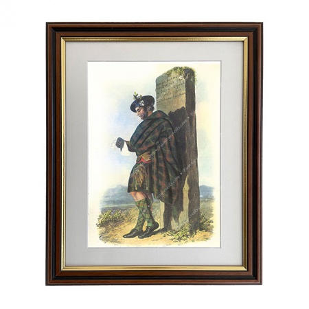 Logan Scottish Clansman Print