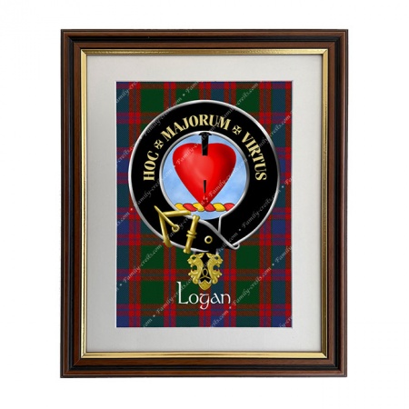 Logan Scottish Clan Crest Framed Print