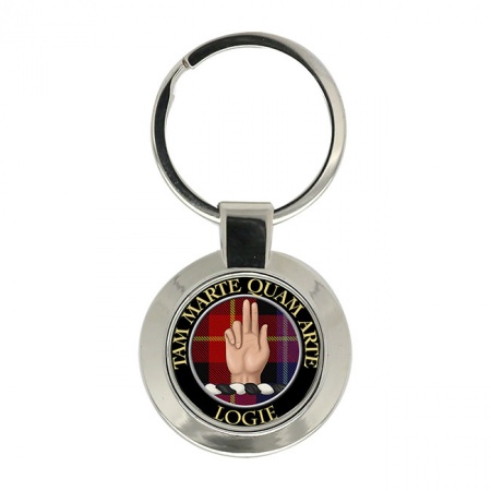 Logie Scottish Clan Crest Key Ring
